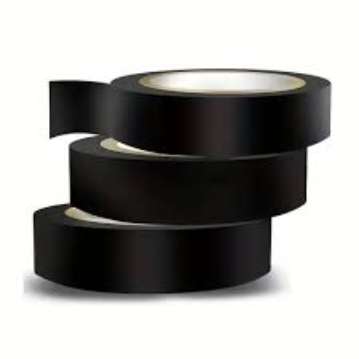 PACK 6 CINTA AISLANTE NEGRA PVC AISLADORA 5 METROS X 1.8CM - 2