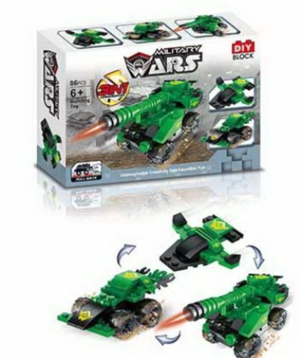 JUGUETE TANQUE DE CONSTRUCCIÓN LEGO - 1