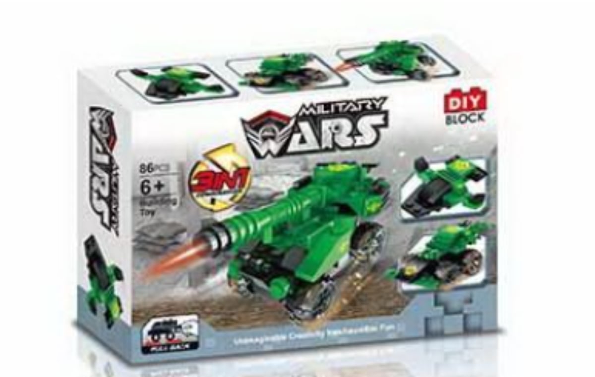 JUGUETE TANQUE DE CONSTRUCCIÓN LEGO - 2