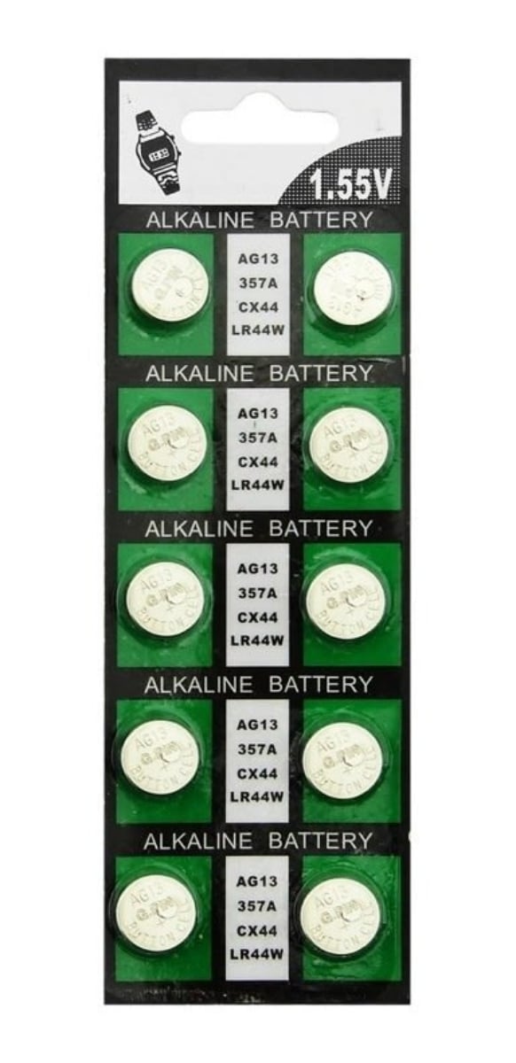 OEM BLISTER SET X 10 PILAS AG-13 LR-44