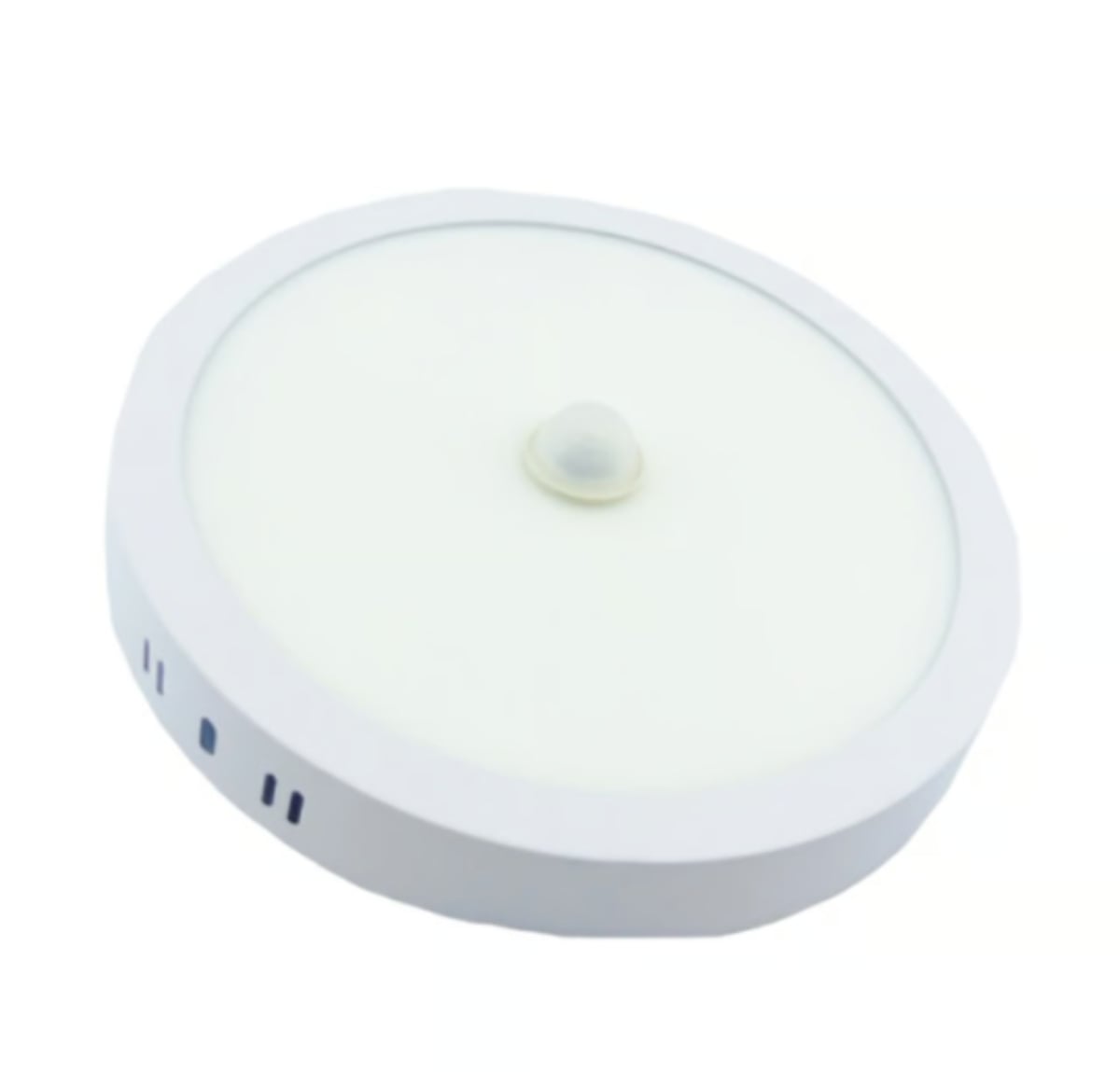 FOCO LED PANEL 18 WATT C/SENSOR REDONDO SOBREPUESTO LUZ FRIA - 2