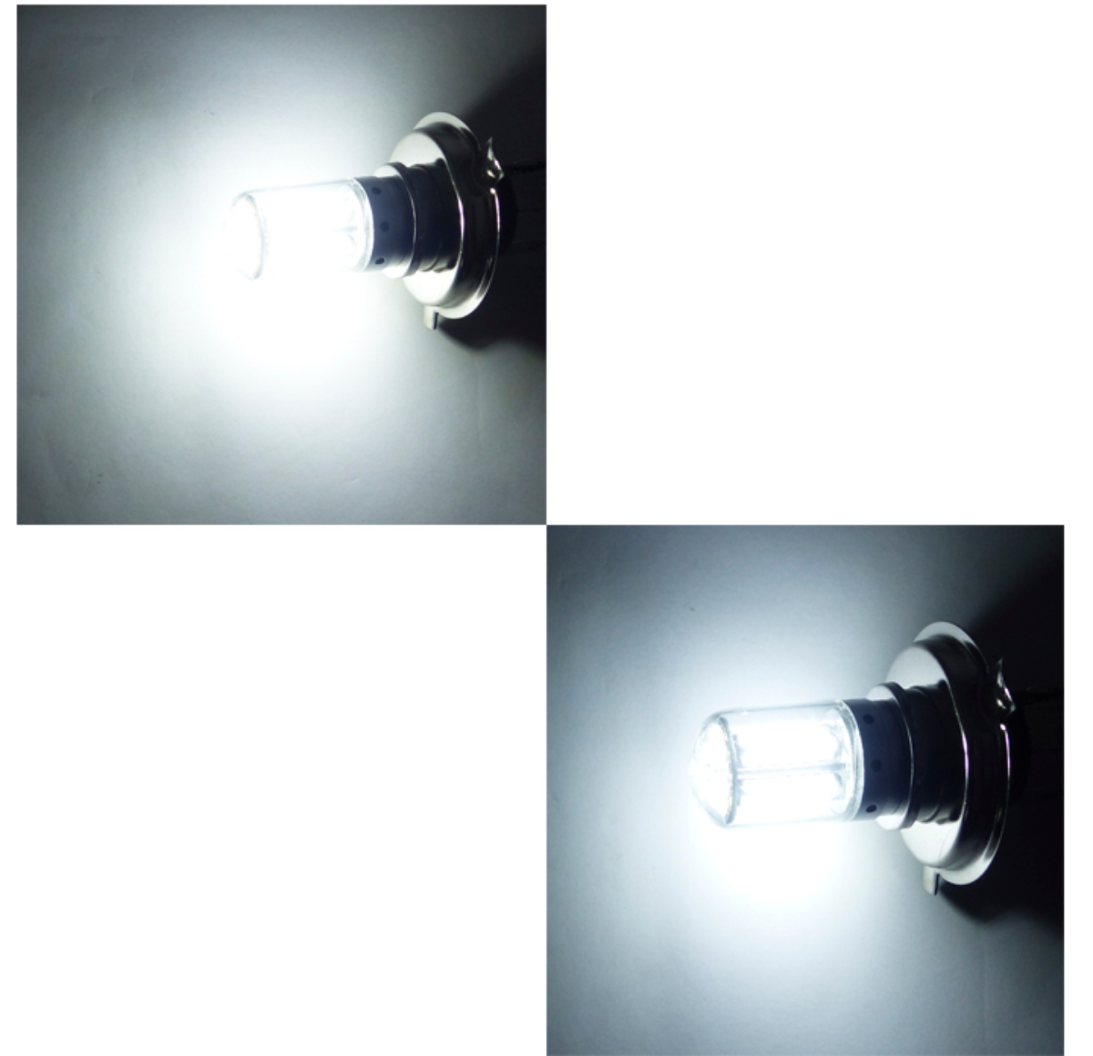 AMPOLLETA H-4 MARCA NEW LUZ BLANCA106 LED A 20 WATT 12 VOLT - 4