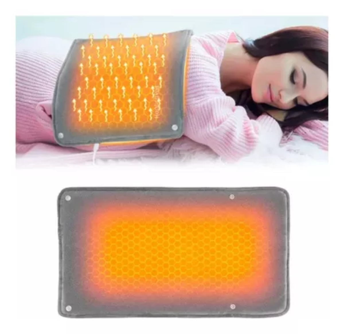 ALMOHADILLA MANTA CALIENTA CUERPO 5V 2A USB - 1