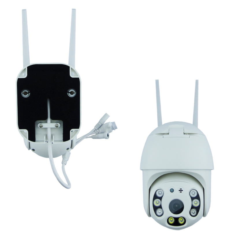 CÁMARA VIGILANCIA IP 8 LED MODELO C652X-L SENSOR MOVIMIENTO - 1