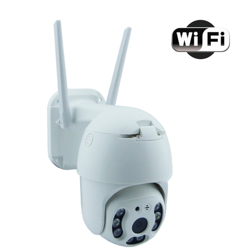 CÁMARA VIGILANCIA IP 8 LED MODELO C652X-L SENSOR MOVIMIENTO - 2
