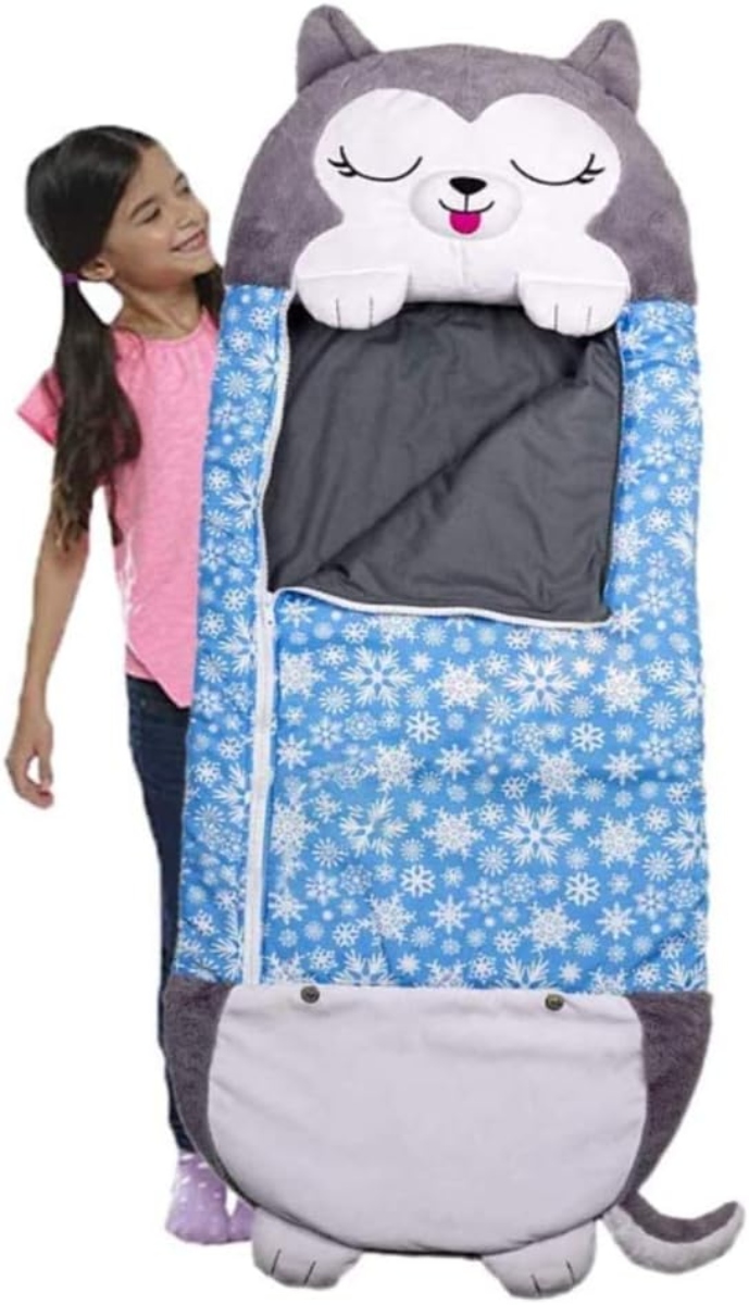 SACO DE DORMIR OEM PARA NIÑOS DISEÑO GATO GRIS - 2