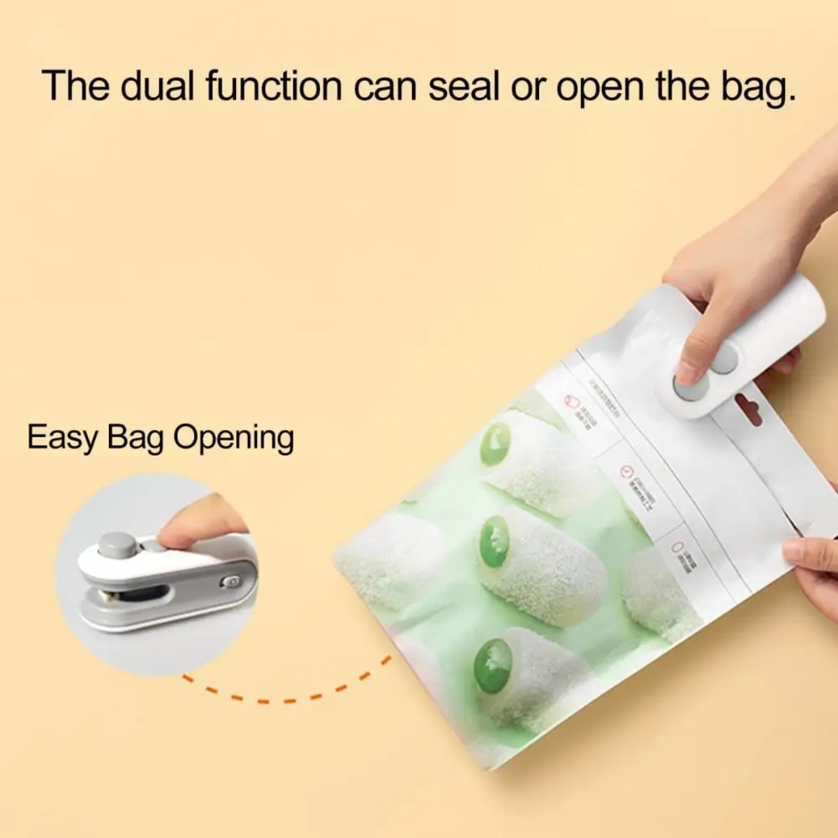 SELLADOR DE BOLSAS ABS PORTÁTIL RECARGABLE - 3