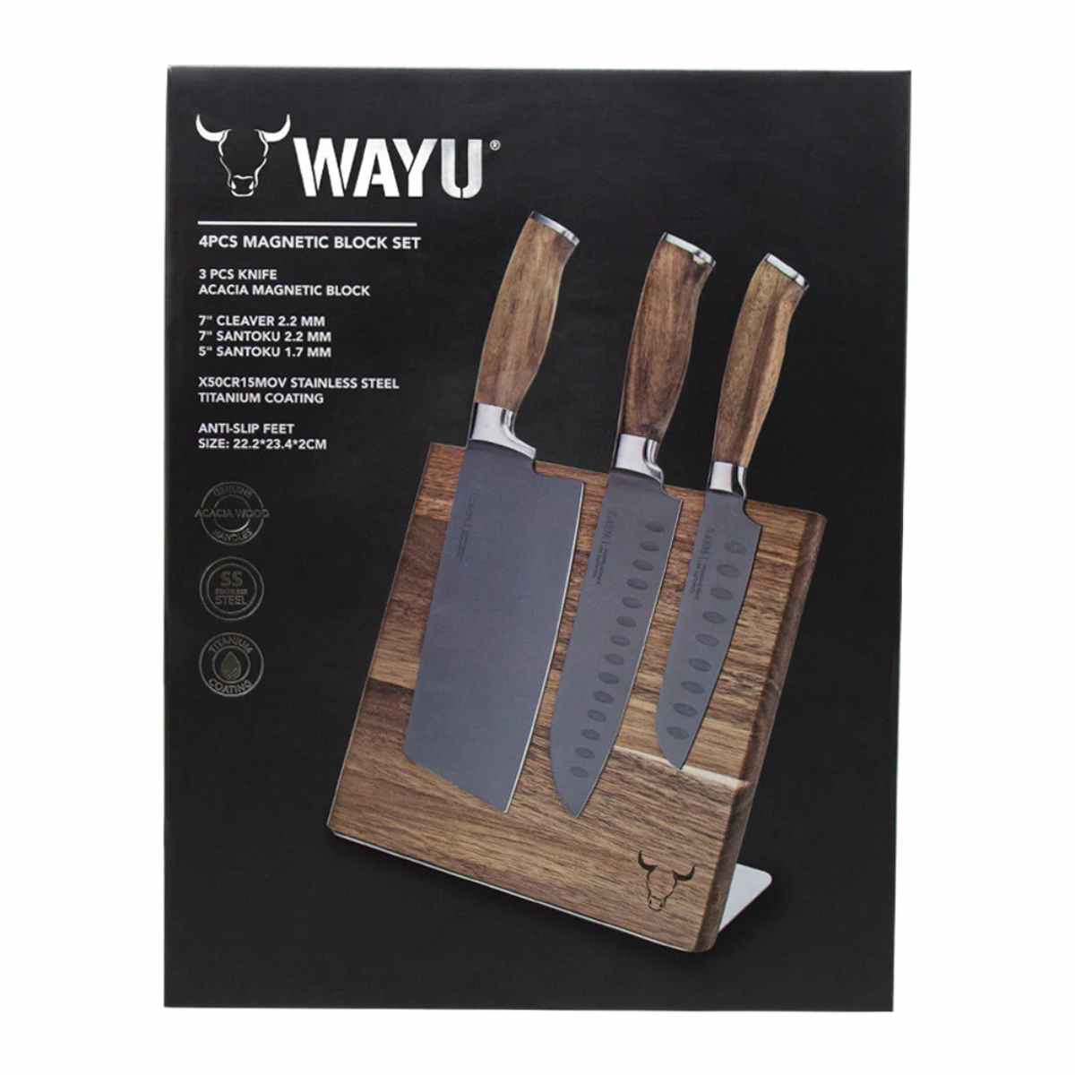 BLOCK MAGNETICO 4 PCS WAYU - 2