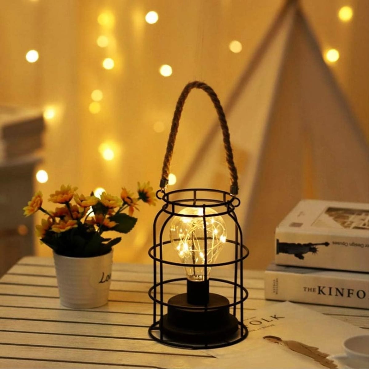 LÁMPARA OEM MESA DECORATIVA INTERIORES HABITACIÓN TIENDA DORMITORIO - 2