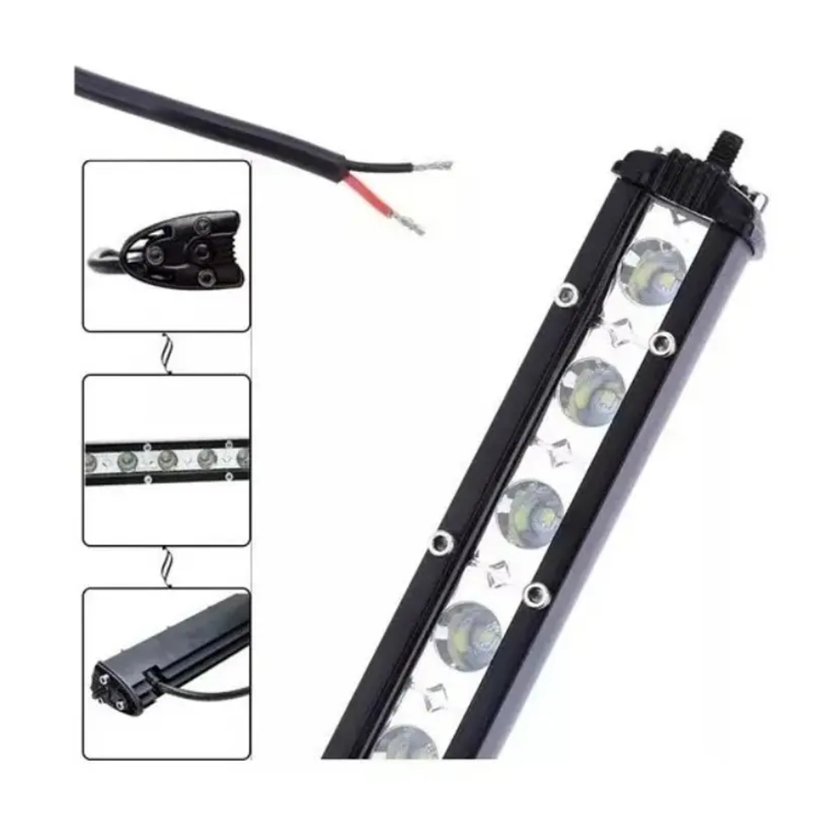 PACK X 2 BARRA LED NEBLINERO 72W AUTO 4X4 DE 65CM - 3