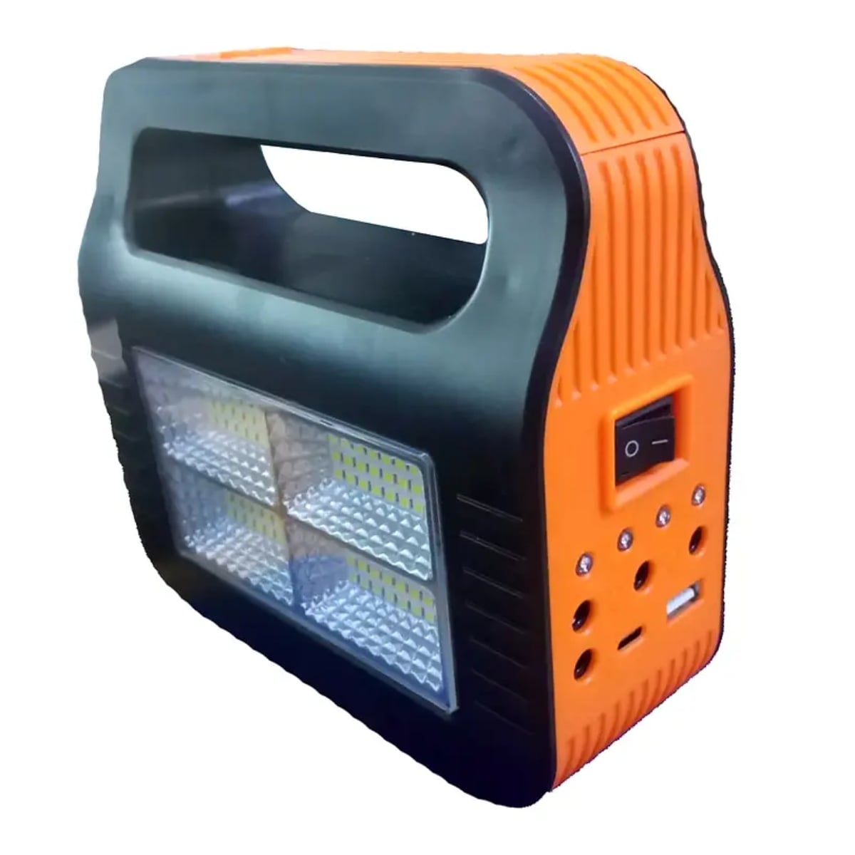 KIT SOLAR DE EMERGENCIA CAMPING USB + 2 AMPOLLETAS - 2