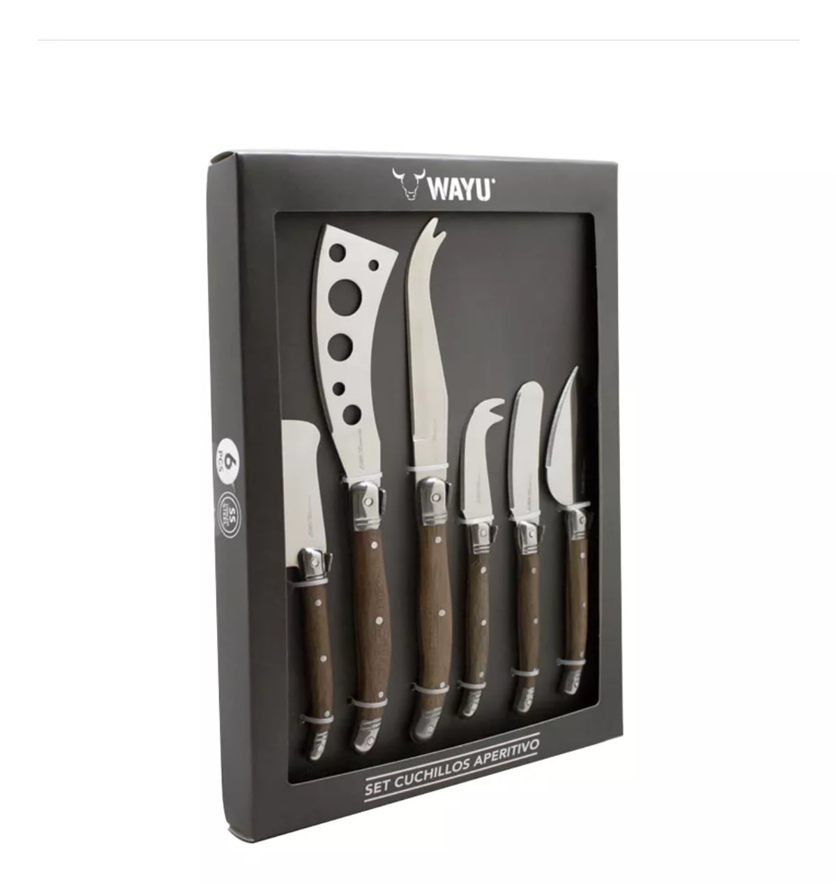 SET CUCHILLOS APERITIVOS WAYU - 2
