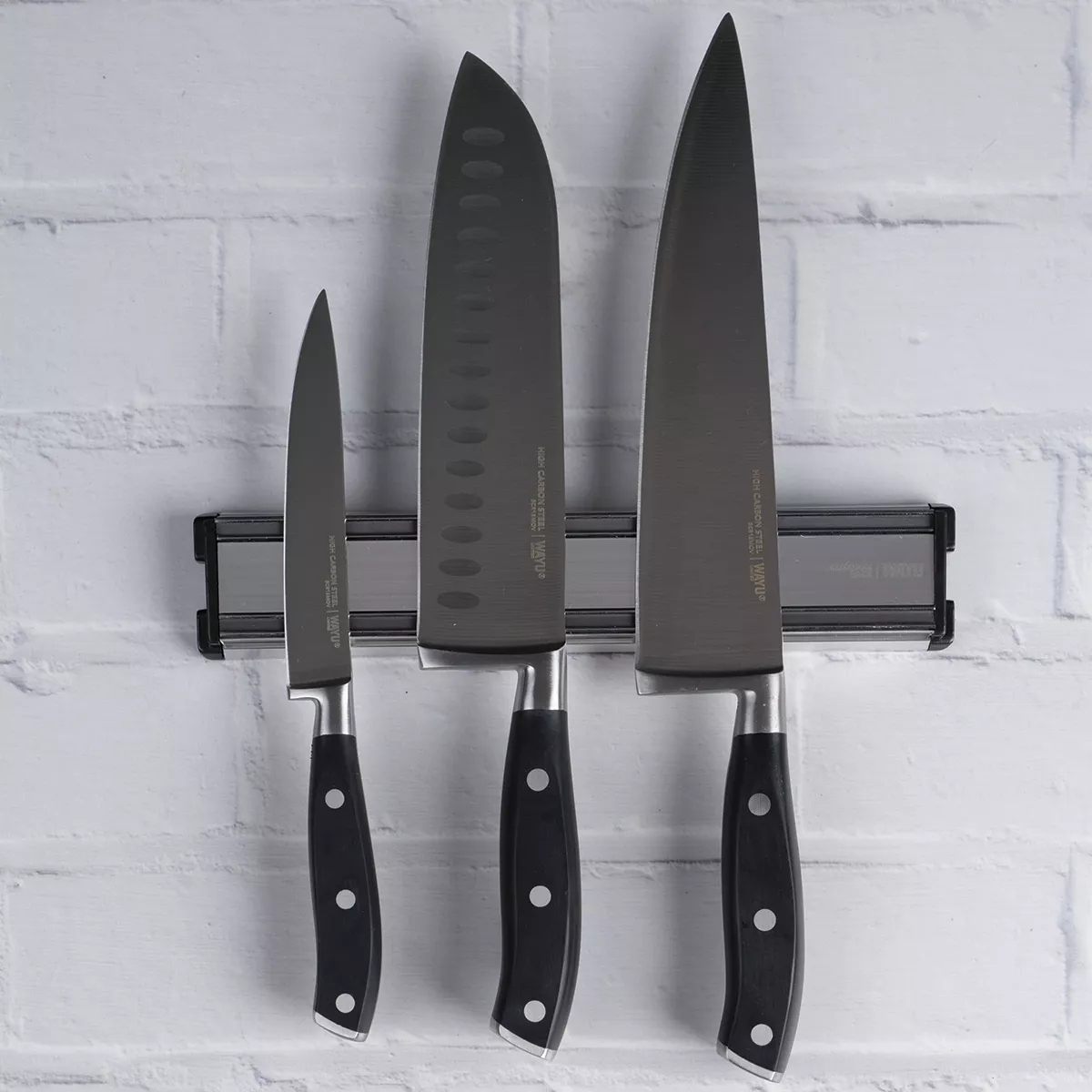 SET CUCHILLOS + BLOCK MAGNETICO WAYU - 3