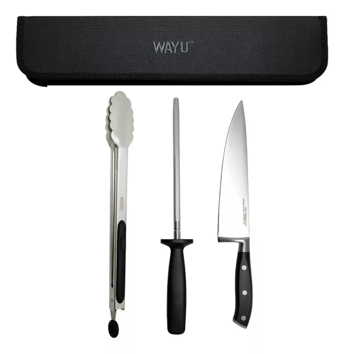 SET PARRILLERO 3 PIEZAS WAYU - 1