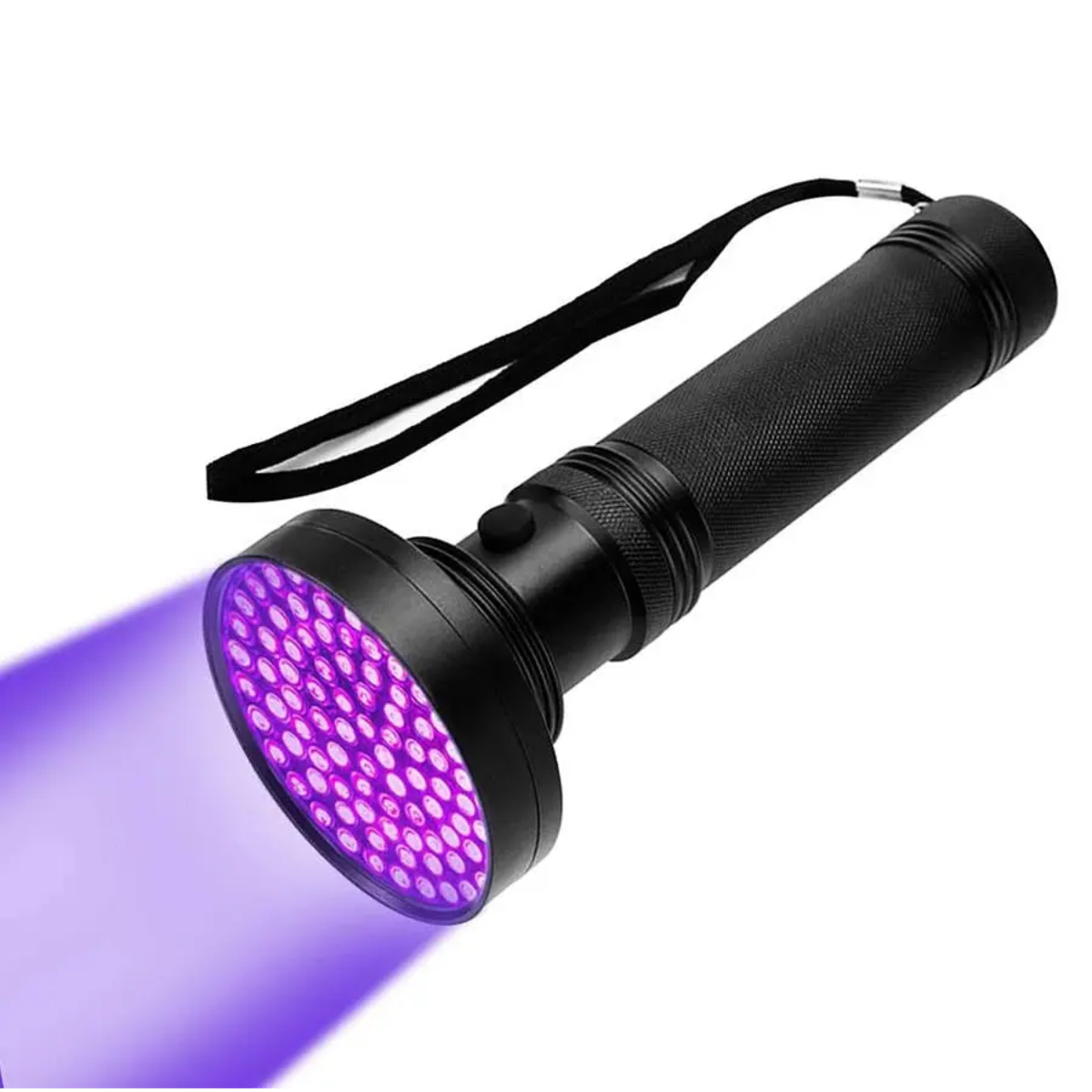 LINTERNA ULTRAVIOLETA 100 LED UV USA PILAS MÚLTIPLES USOS - 1