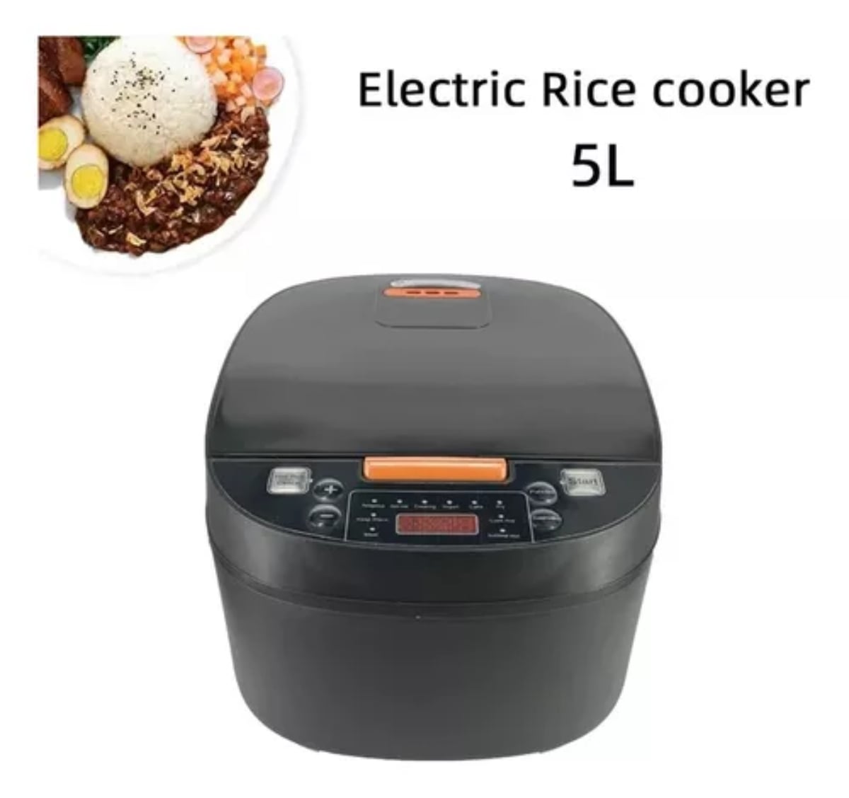 OLLA MULTIUSO SILVER CREST 5 LITROS 900W - 3