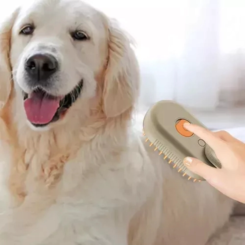 CEPILLO PERROS GATOS OEM VAPOR MASCOTAS 3 EN 1 - 2
