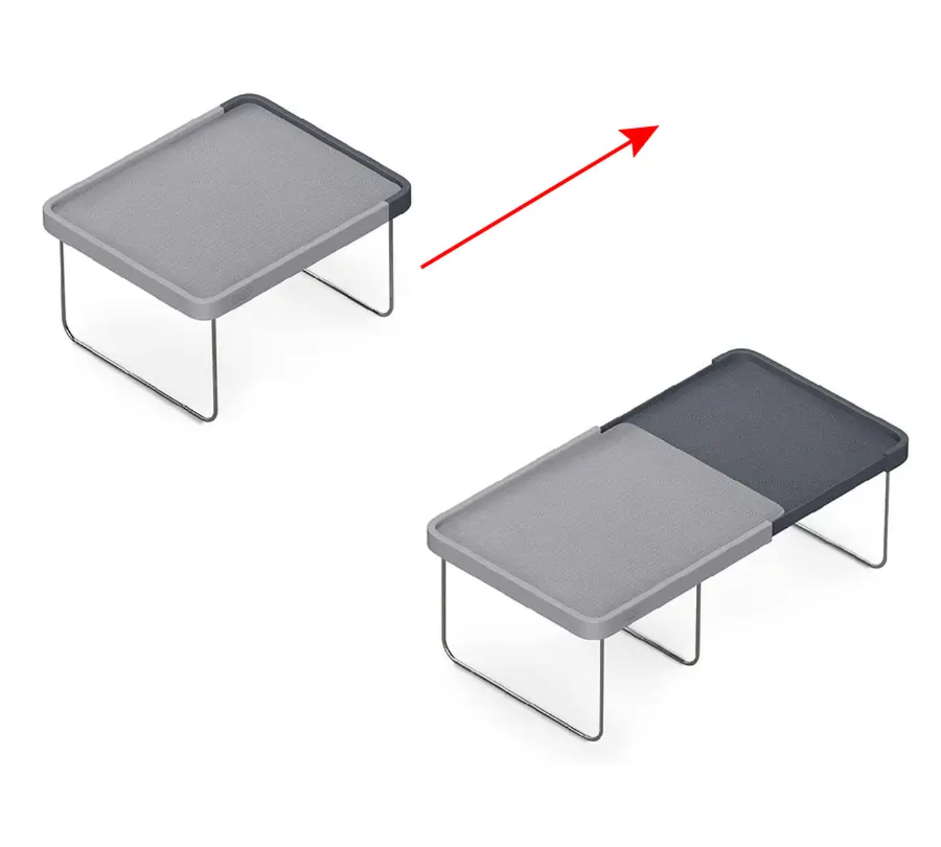 ORGANIZADOR ESTANTE EXPANDIBLE MULTIFUNCIONAL PLEGABLE - 2