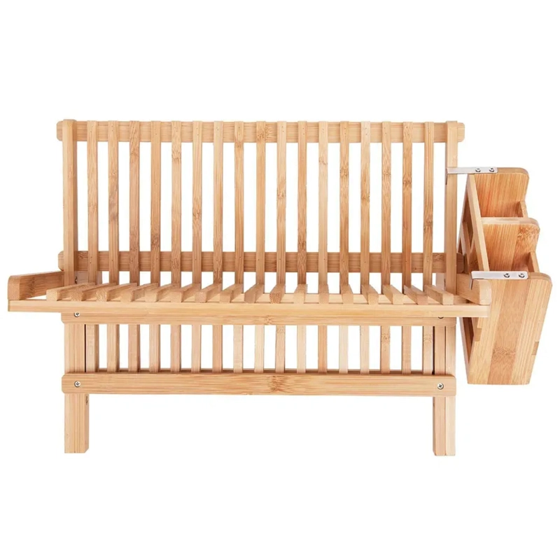 ORGANIZADOR ESCURRIDOR DE PLATOS DE BAMBÚ - 2