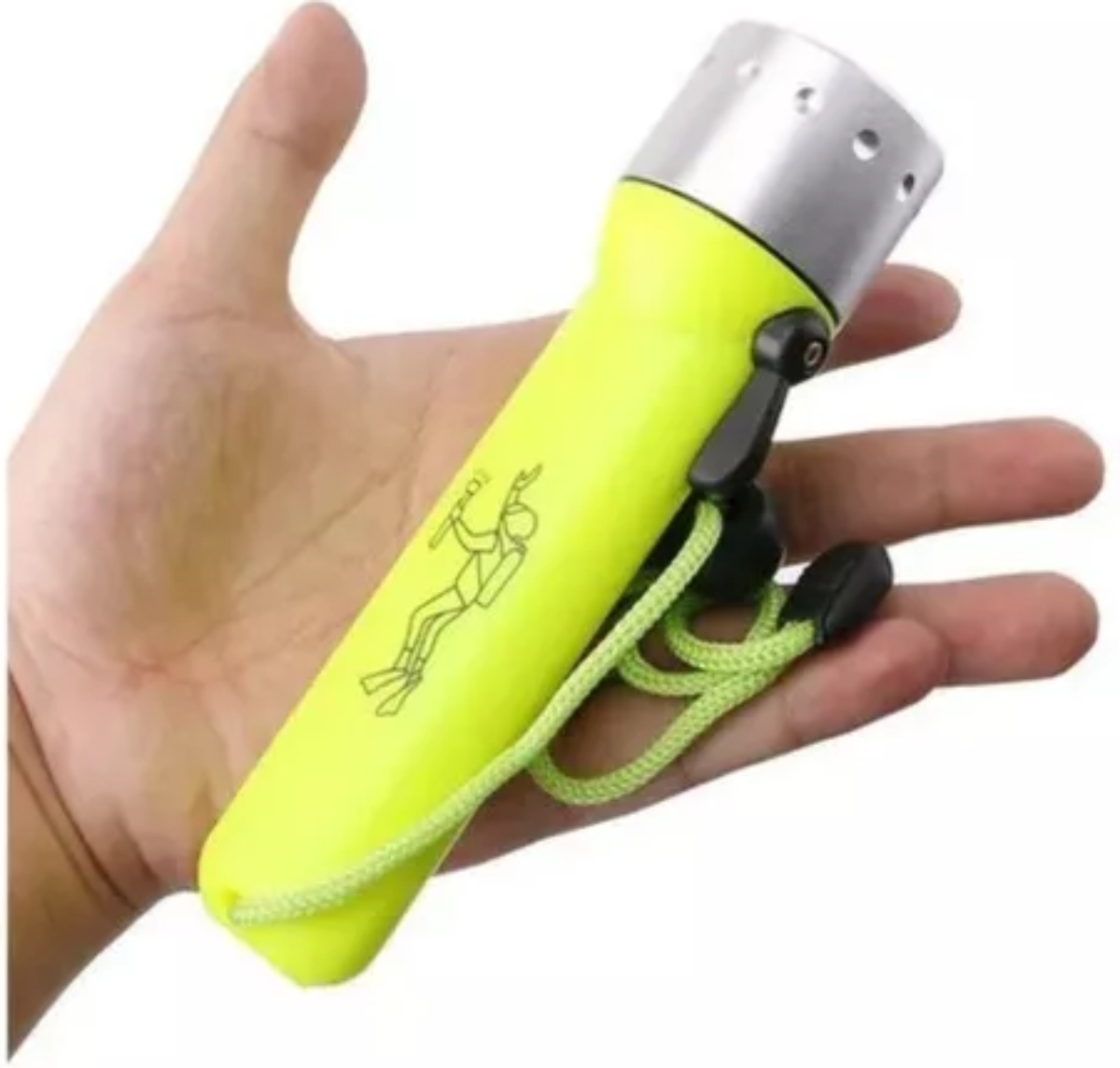 LINTERNA OEM SUMERGIBLE ACUÁTICA BUCEO LUZ BLANCA - 4