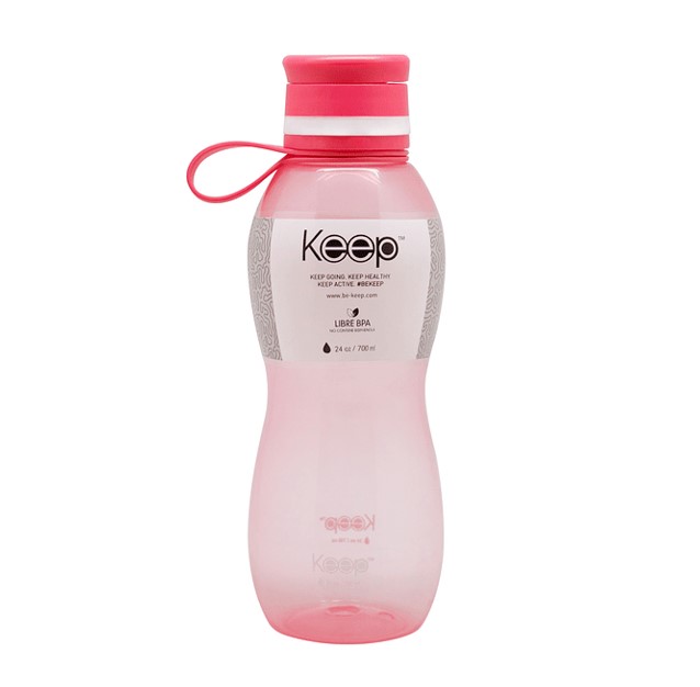 BOTELLA PP VALUE KEEP- ROSA - 1