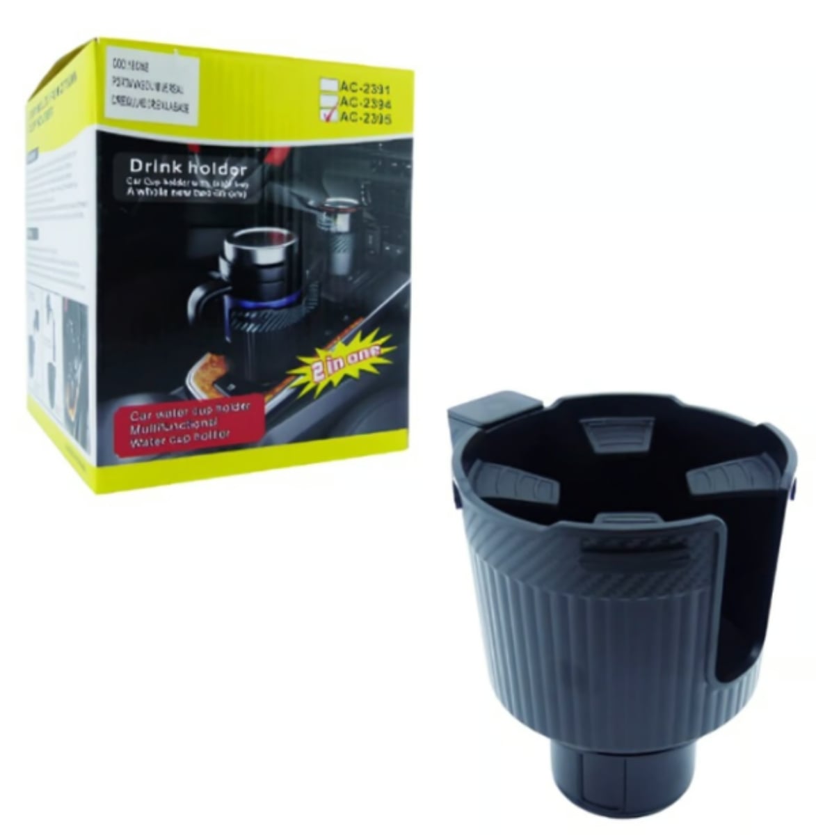 PORTA VASO PARA AUTO MOD AC-2395 UNIVERSAL - 1