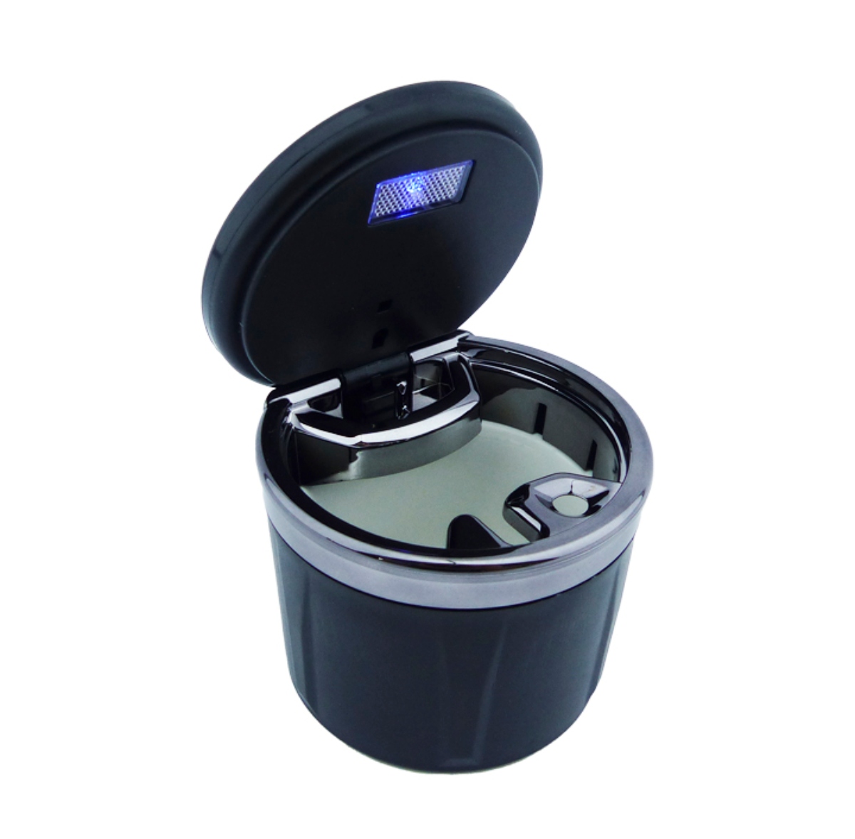 CENICERO PARA AUTO PORTÁTIL CON LUZ LED PORTA MONEDA - 3