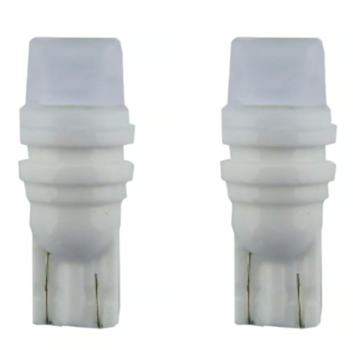 SET 02 PIEZAS LED T-10 CERÁMICA AWD LUZ AZUL 12V PIOJITO - 2