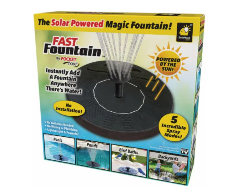 FUENTE OEM AGUA SOLAR BOMBA RIEGO PISCINA ASPERSORES REGADERA - 1