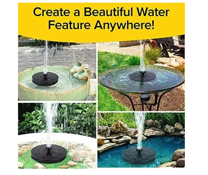 FUENTE OEM AGUA SOLAR BOMBA RIEGO PISCINA ASPERSORES REGADERA - 2