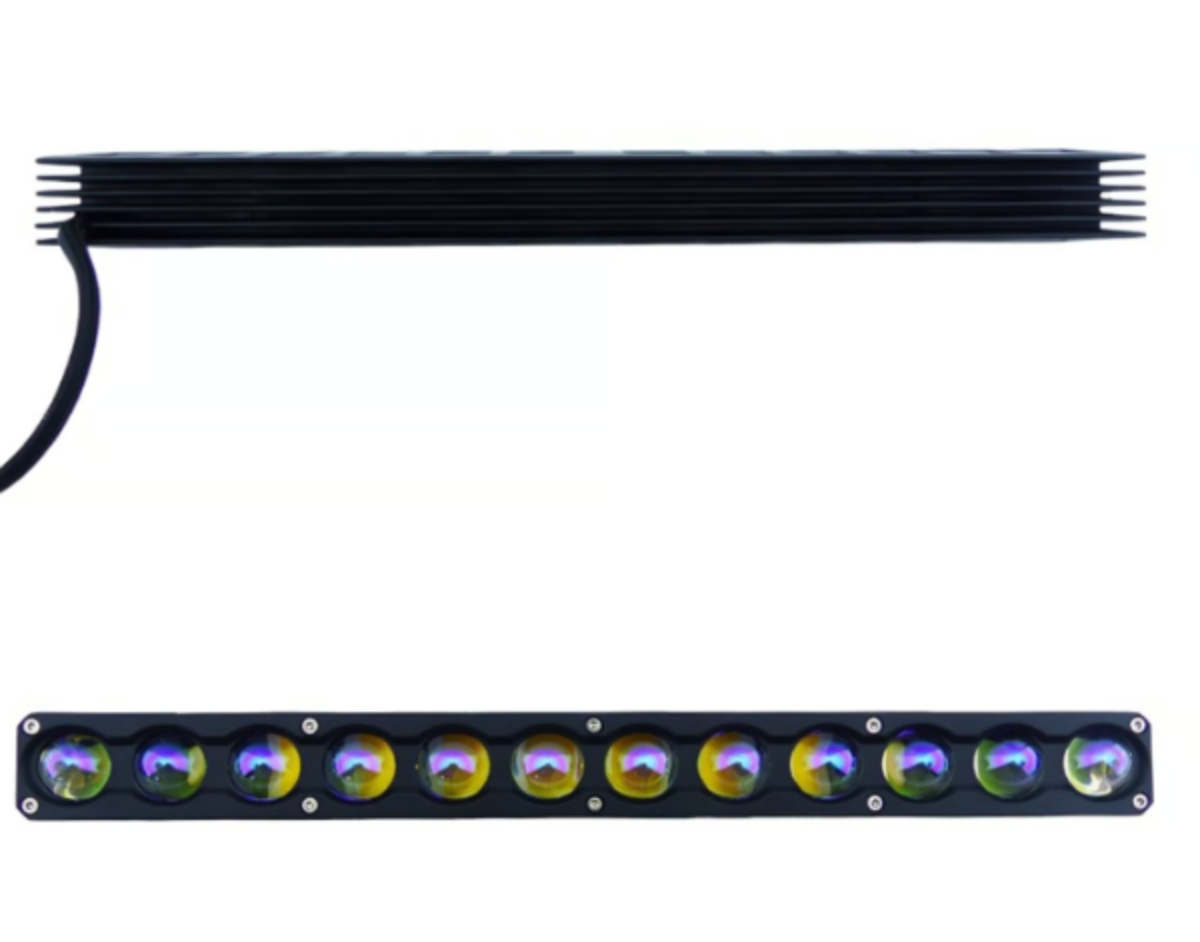 NEBLINERO LED 12 LED BARRA PROFESIONAL DÚO COLOR BLANCO-AMBAR - 3