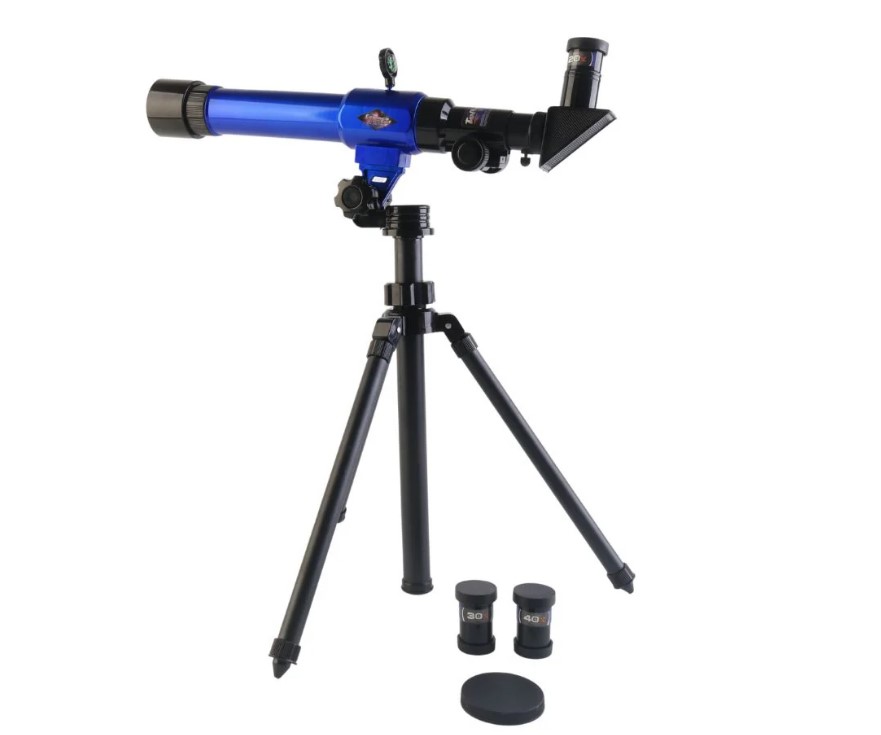 TELESCOPIO PRO PARA NIÑOS 3 AUMENTOS AZUL - 4