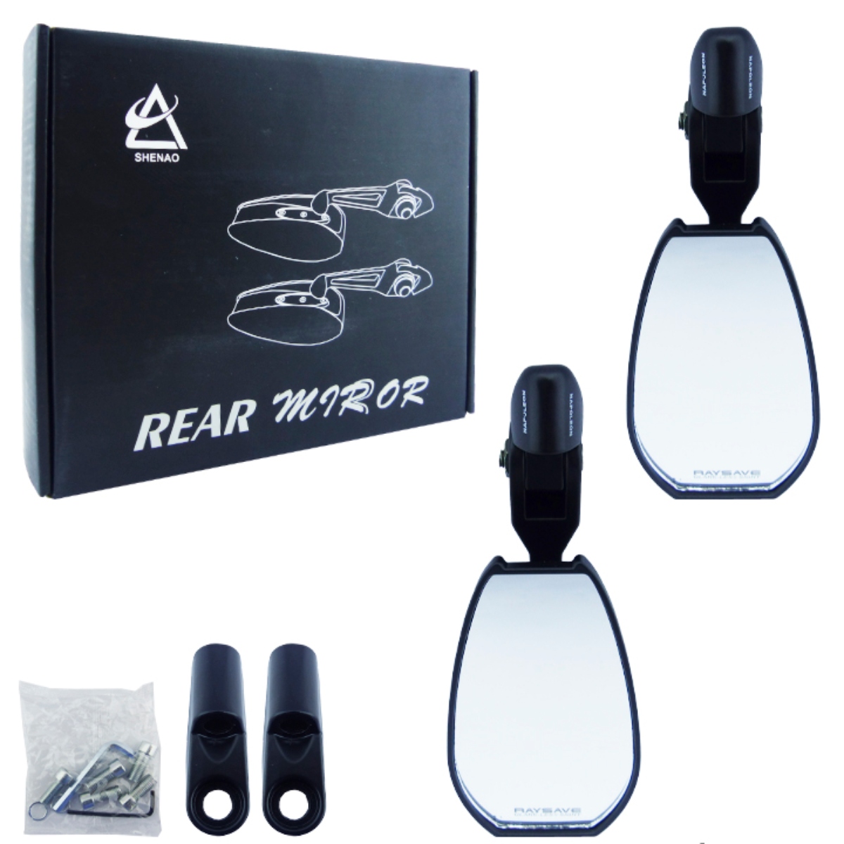 ESPEJO PARA MOTO NAPOLEON RAYSAVE - 1