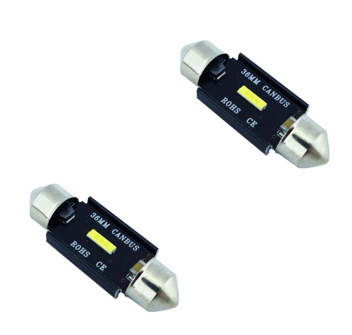 SER 02 LED COB CANBUS 36 MM LUZ BLANCA - 2
