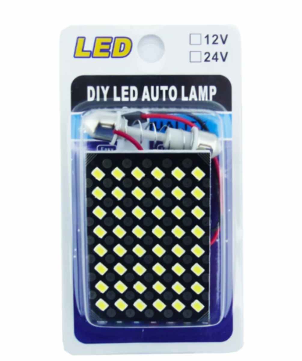 SET X 2 LED X 48 TIPO FUSIBLE NEW LUZ BLANCA 12 VOLT - 1