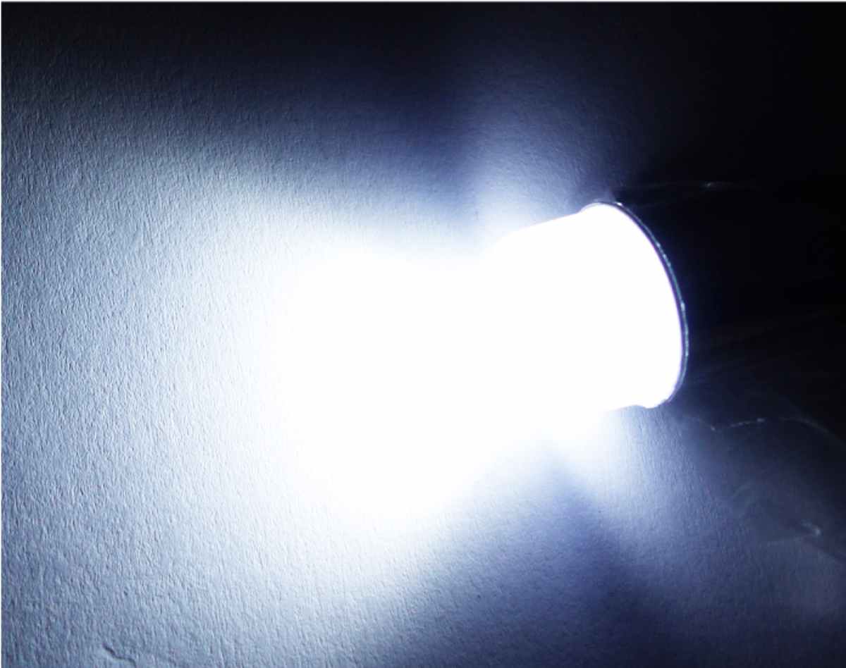 SET X 2 LUZ DE FRENO PARA MOTO 9 LED FIJA BLANCA JSX - 3