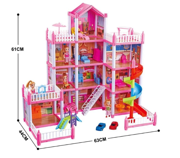 CASA DE MUÑECAS MUÑECAS Y ACCESORIOS 256 PIEZAS - 3