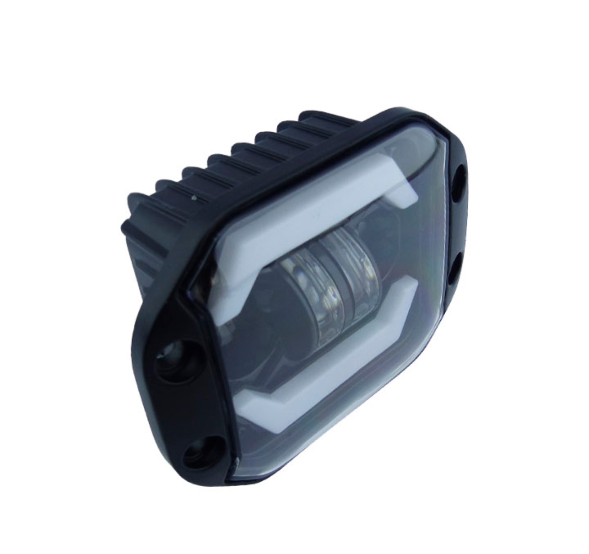 FOCO DELANTERO RECTANGULAR H-4 1224 V BCO-AZULBCO-AMBARBCO-BCO - 1