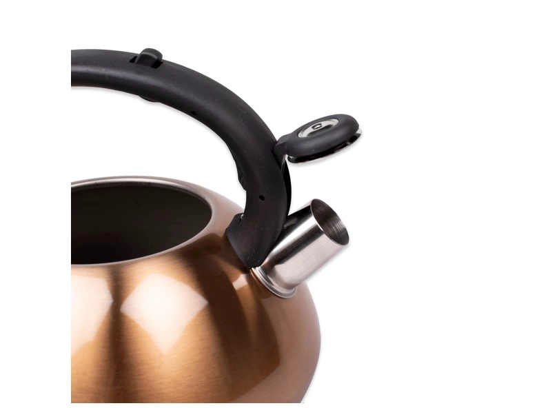 TETERA ATLANTA COBRE ACERO INOX - 3