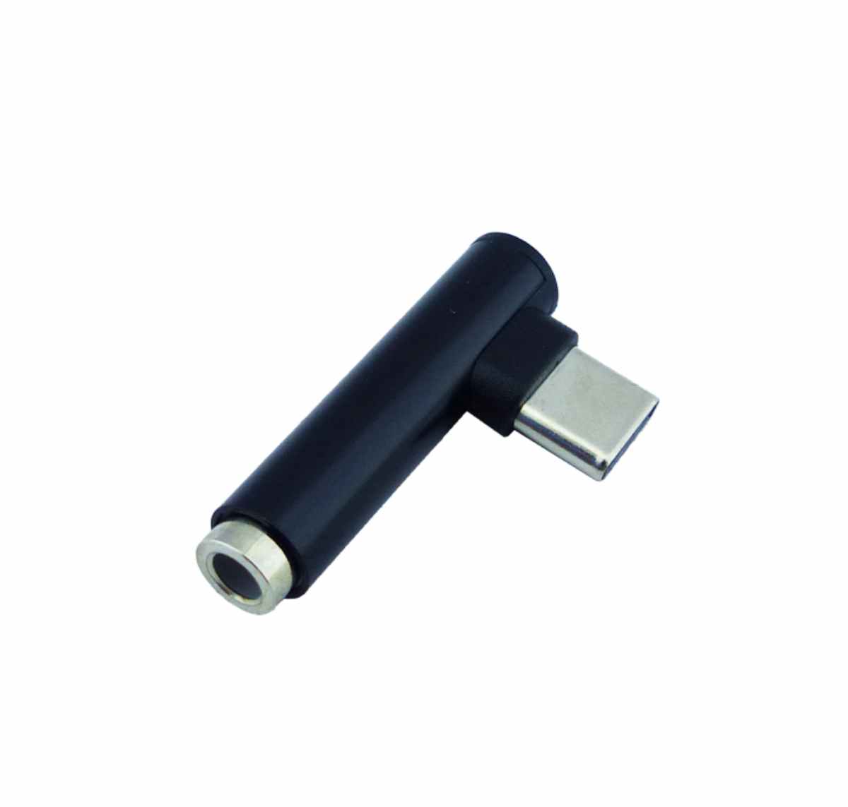 SET X 2 ADAPTADOR TYPE-C A JACK 3.5 CURVO PARA AUDIO - 1