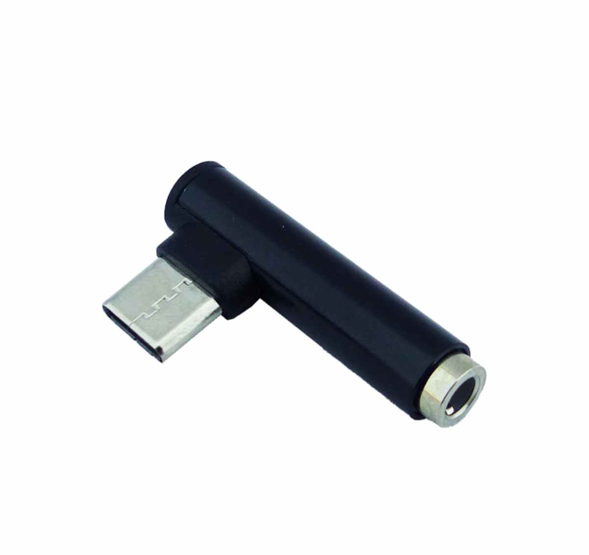 SET X 2 ADAPTADOR TYPE-C A JACK 3.5 CURVO PARA AUDIO - 2