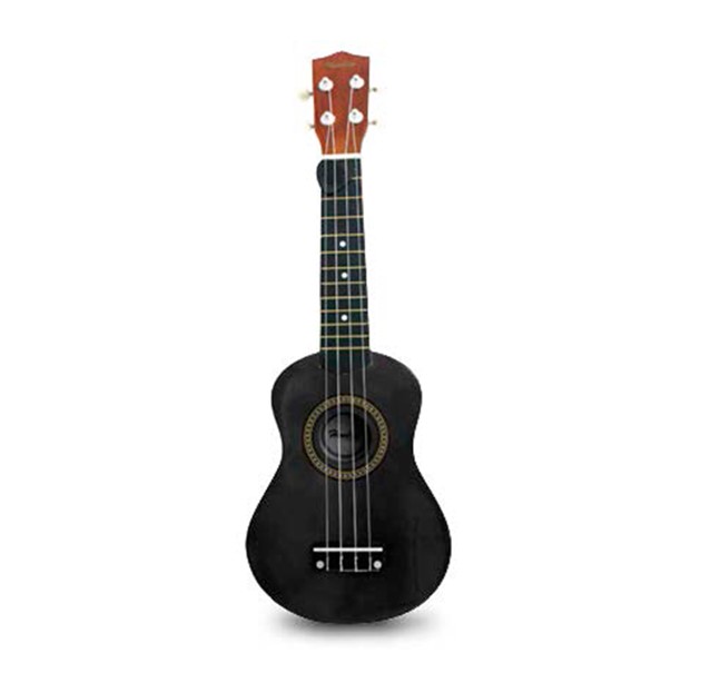 UKELELE HENDRIX UKULELE-21PULGADAS CON FUNDA COLOR BLACK - 1