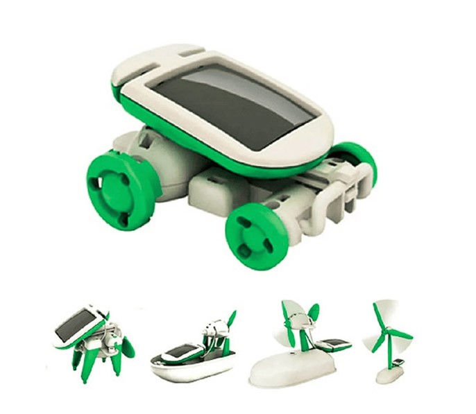 JUGUETE ROBOT KIT SOLAR 6 EN 1 - 5