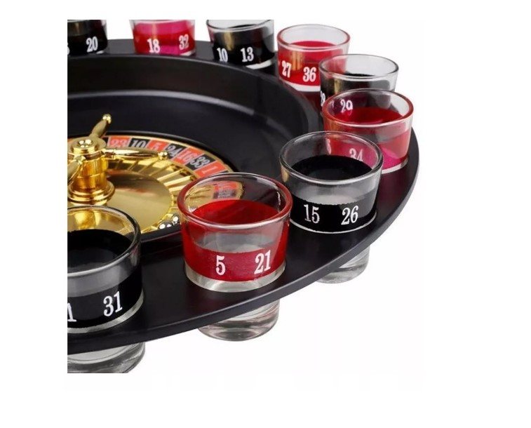 JUEGO DE RULETA CASINO SHOTS - 3