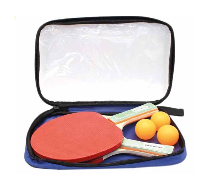 SET DE PALETA DE PING PONG INCLUYE 3 PELOTAS - 1