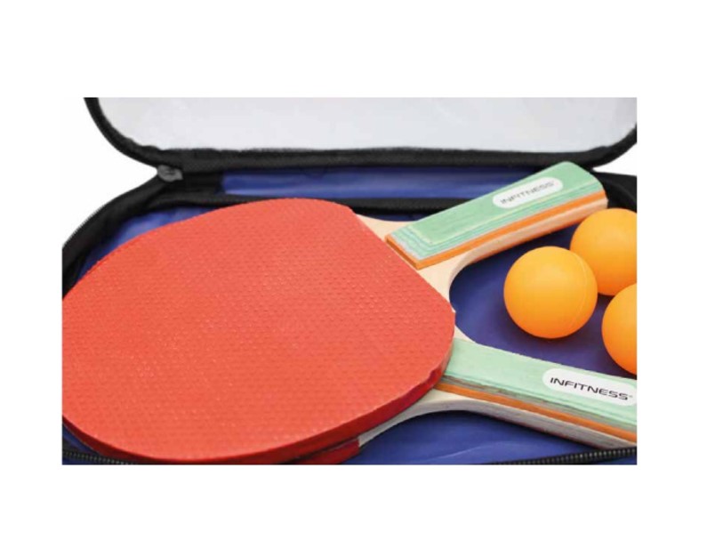 SET DE PALETA DE PING PONG INCLUYE 3 PELOTAS - 2