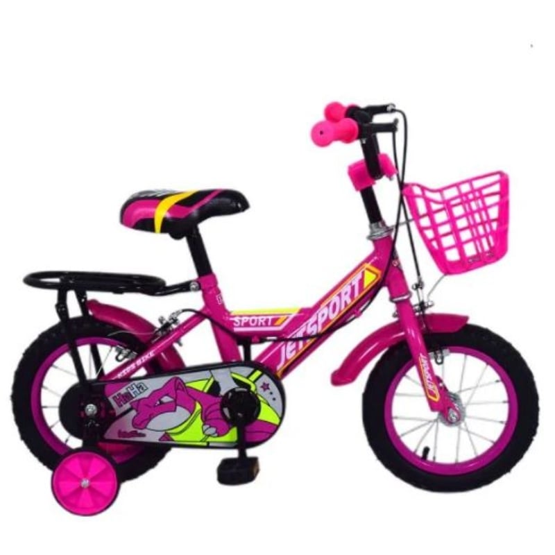 BICICLETA JETSPORT ARO 16 FUCSIA - 1