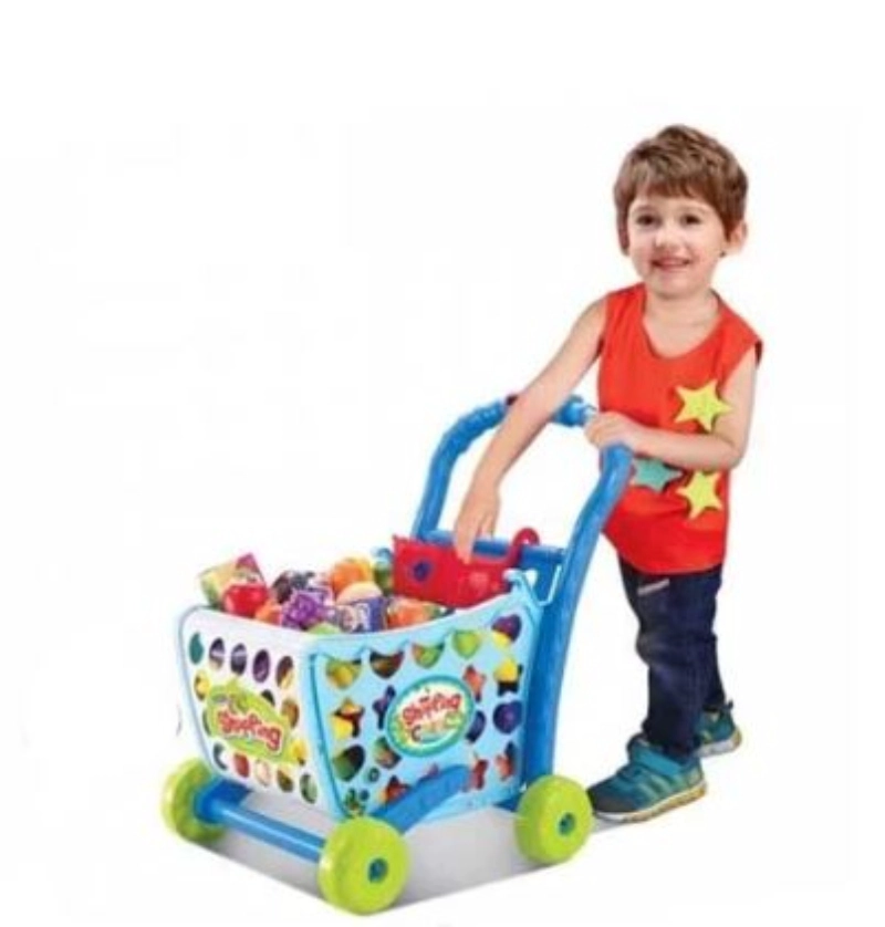 CARRITO SUPERMERCADO MUSICAL CELESTE - 1
