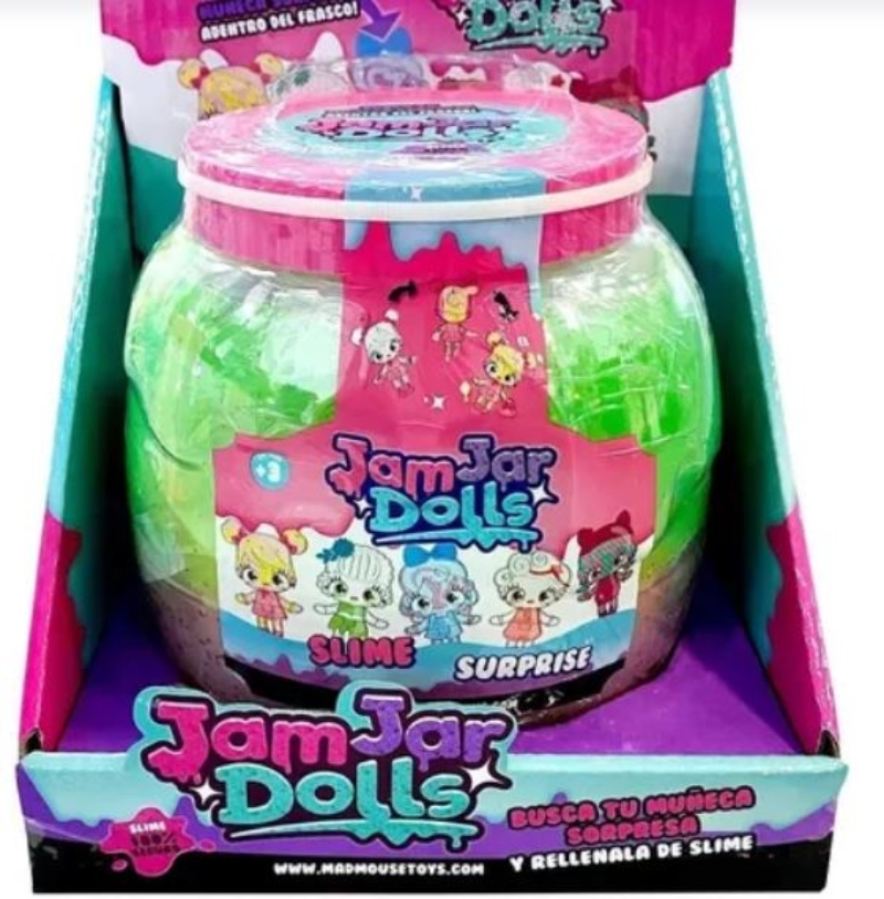 SLIME JAM JAR DOLLS - AMARILLO - 1