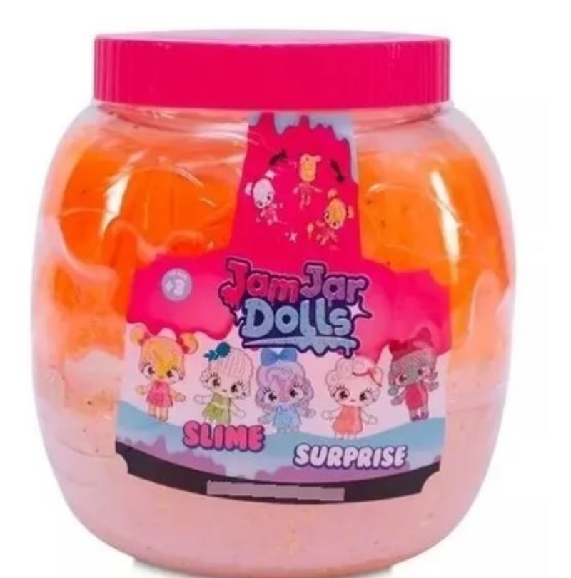 SLIME JAM JAR DOLLS - NARANJO - 1
